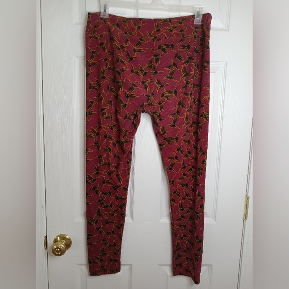 LulaRoe Leggings Hummingbird - Picture 2 of 4